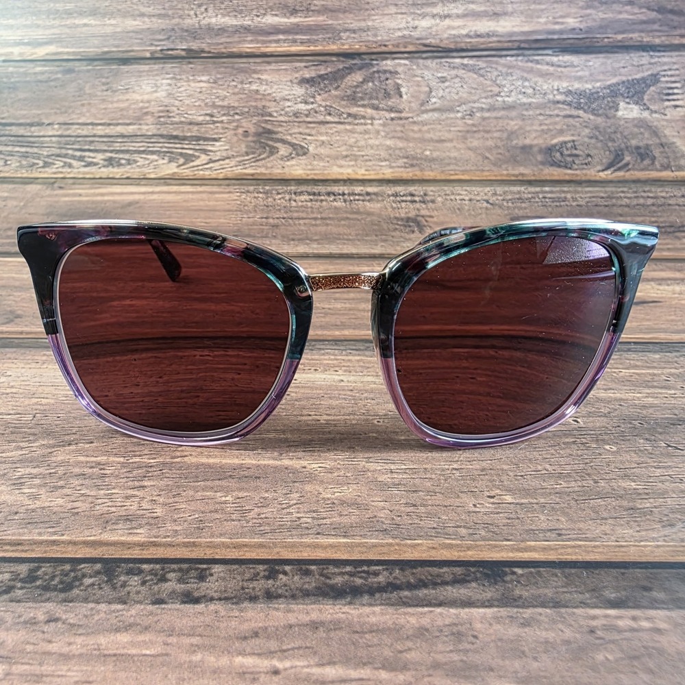 Bebe BB7232 Fuchsia Gradient  Sunglasses Crystal Temples 55-19-135 FRAMES ONLY